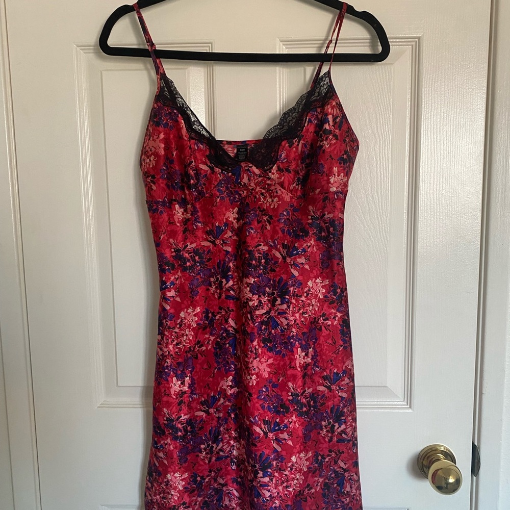 Silk lace dress